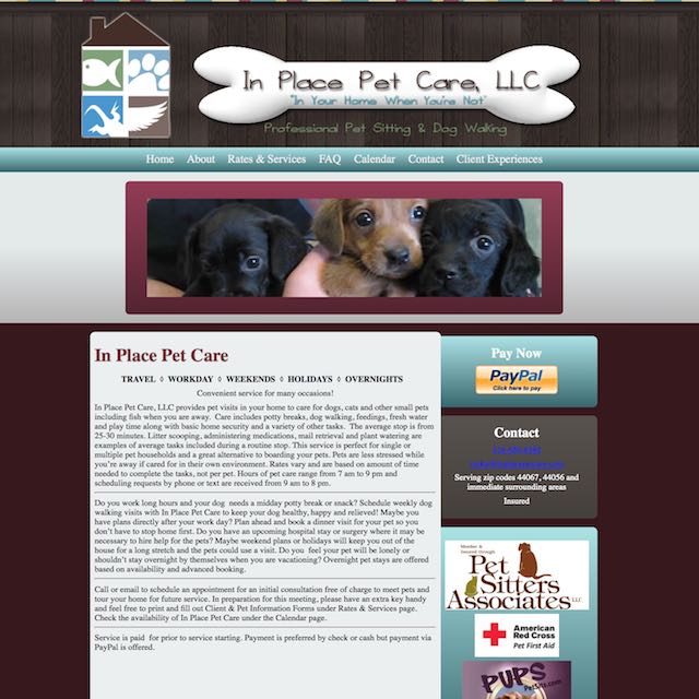 In Place Pet Care